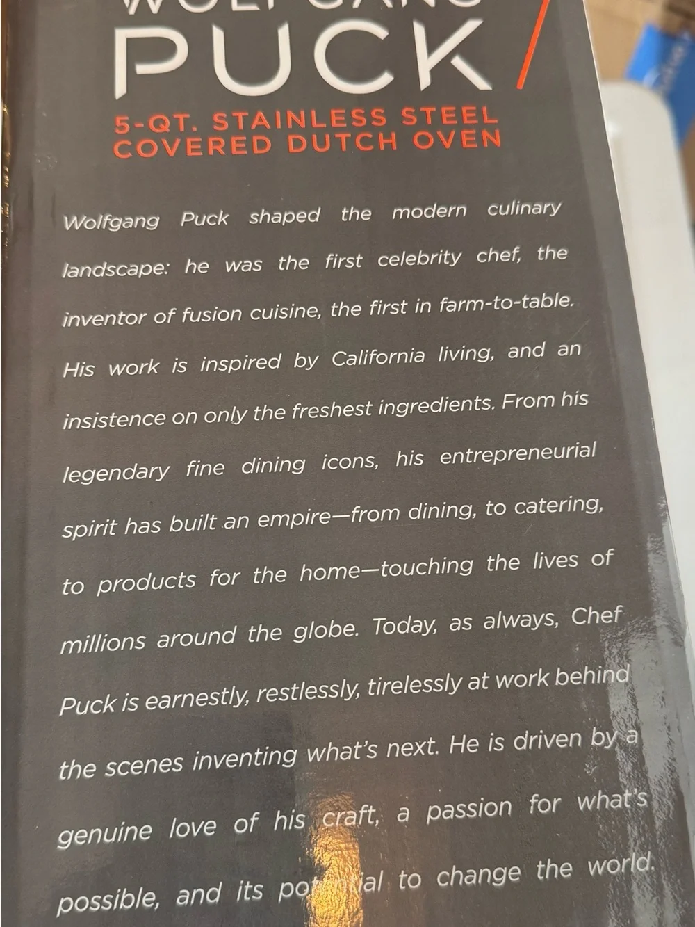 Wolfgang Puck durable stainless